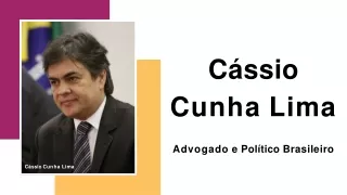 Paraíba Atrai Expansão de Negócios por Cássio Cunha Lima