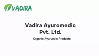Ayurvedic Products Online | Vadira.in