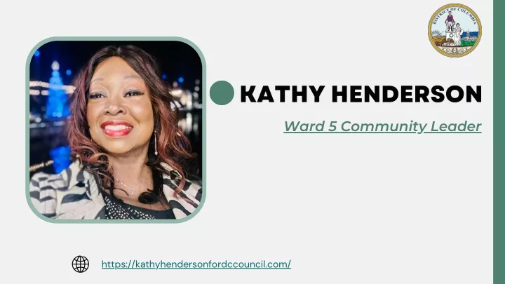 kathy henderson ward 5 community leader