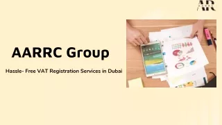 Hassle-Free VAT Registration Services In Dubai