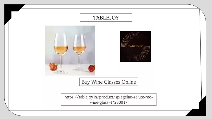 tablejoy