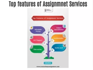 Top features of Assignment Services