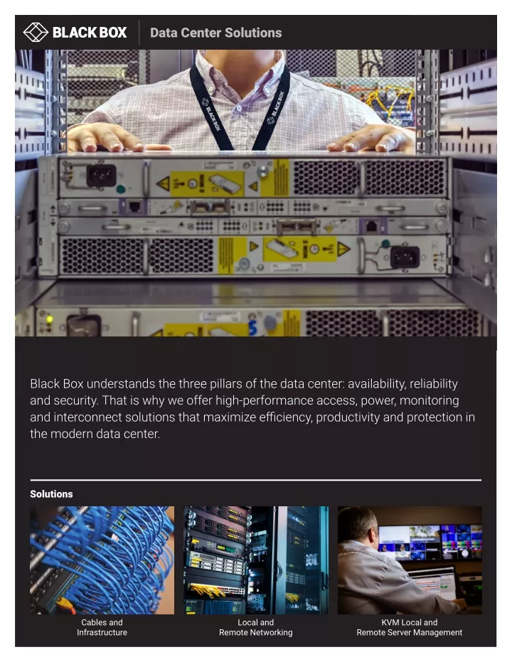 data center solutions