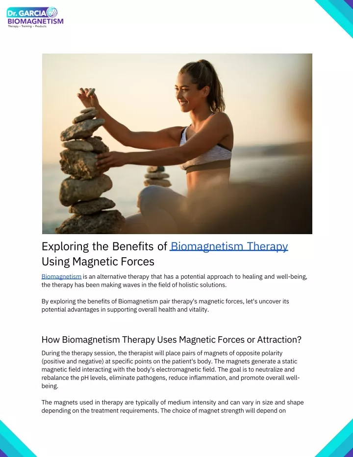 exploring the benefits of biomagnetism therapy