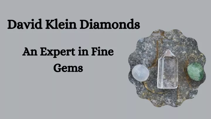 david klein diamonds