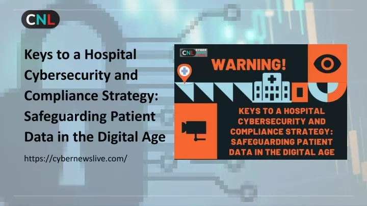 keys to a hospital cybersecurity and compliance