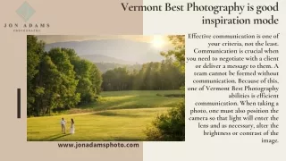 Vermont Best Photography is good inspiration mode