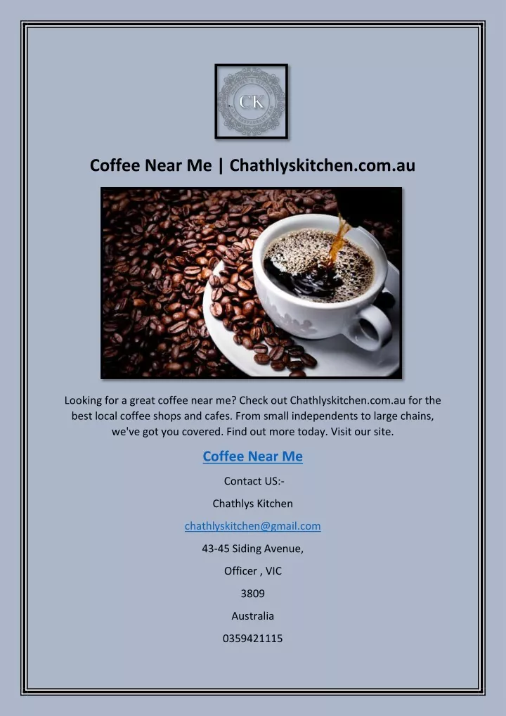 coffee near me chathlyskitchen com au