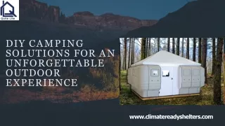 DIY Camping Solutions | Quite Lite