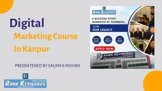 Digital Marketing Course In Kanpur