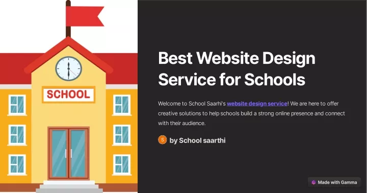 best website design service for schools