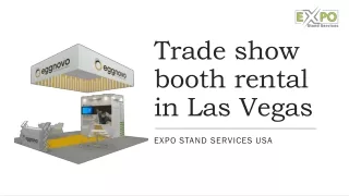 t rade show booth rental in las vegas