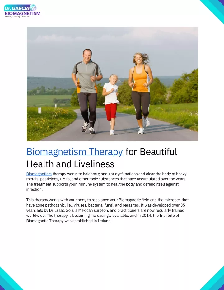biomagnetism therapy for beautiful health