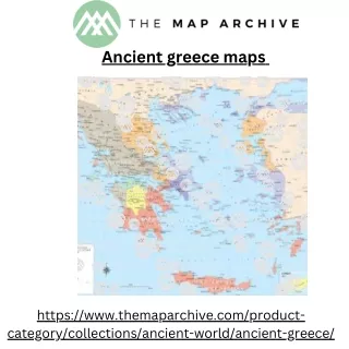 Ancient greece maps