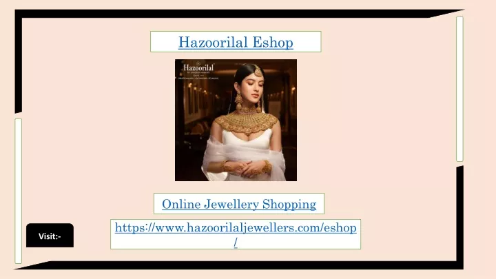 hazoorilal eshop