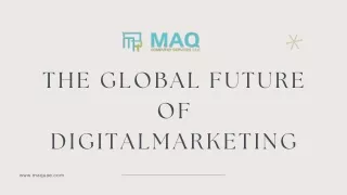 Global Future Of Digital Marketing