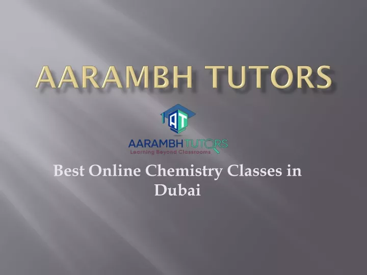 aarambh tutors