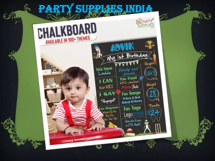 Party Supplies India Party Supplies India N 