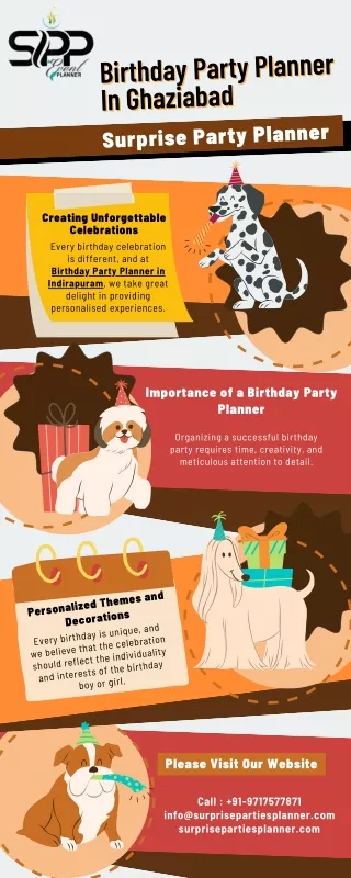 Birthday party planner in ghaziabad | Surprise Parties Planner