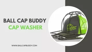 Best way to clean baseball caps by ball cap buddy