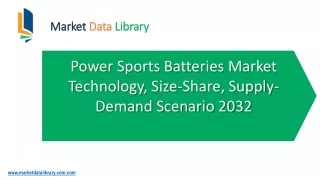 “Power Sports Batteries Market” Industry Insight | Demand, Future Growth Aspect