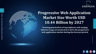 Progressive Web Application Market Share, Key Market Players, Trends BY 2030