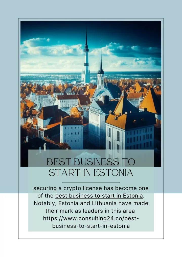 best business to start in estonia