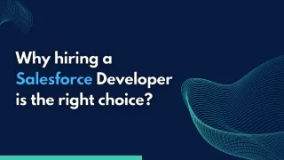 How to hire right Salesforce Developer For Your Business? Concretio