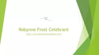 Wedding Celebrant Gold Coast | Robynnefrostcelebrant.com