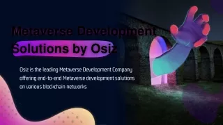 Metaverse development company | Osiz Technologies