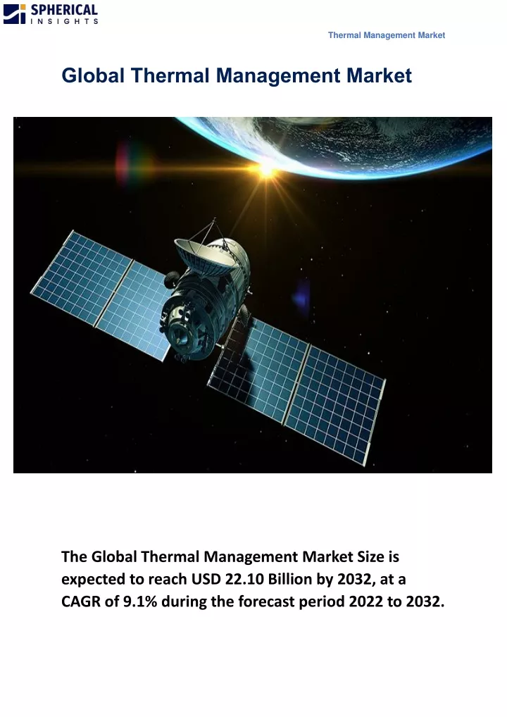 thermal management market