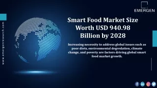 Smart Food Market Size, Revenue Growth Factors & Trends By 2030