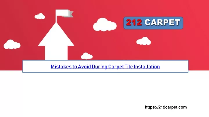 mistakes to avoid during carpet tile installation