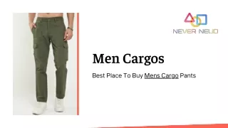Men's Cargo Pants: Comfortable and Stylish | Shop Now