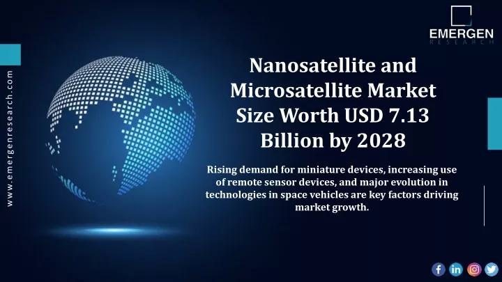nanosatellite and microsatellite market size