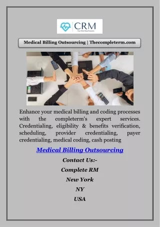 Medical Billing Outsourcing | Thecompleterm.com