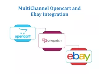 multichannel opencart and ebay integration