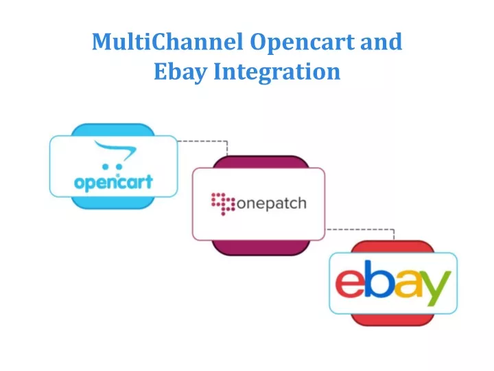 multichannel opencart and ebay integration