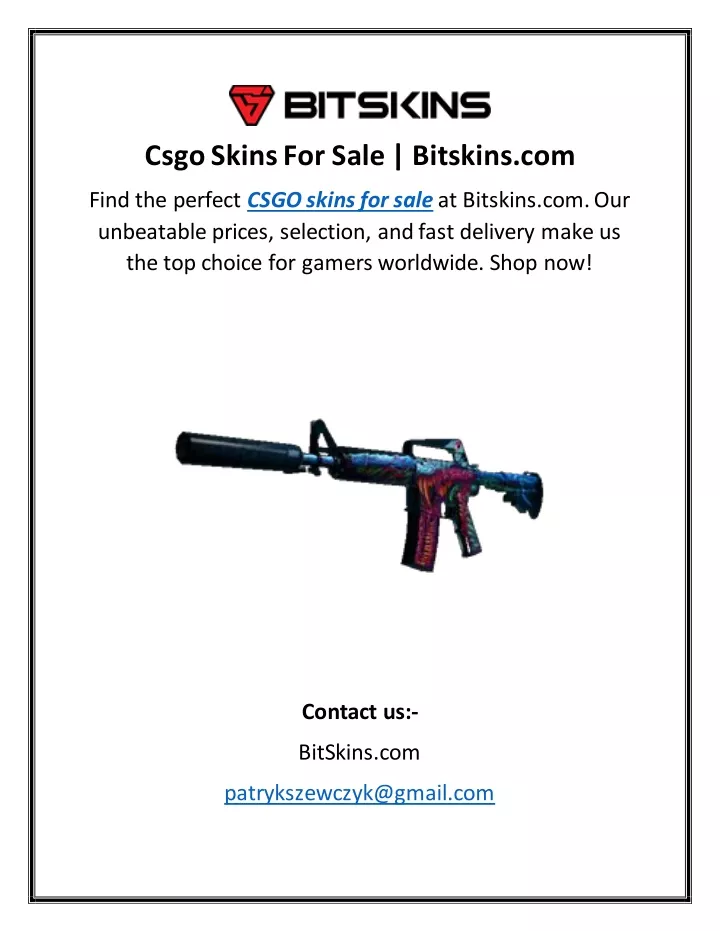 csgo skins for sale bitskins com