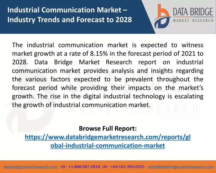 industrial communication market industry trends