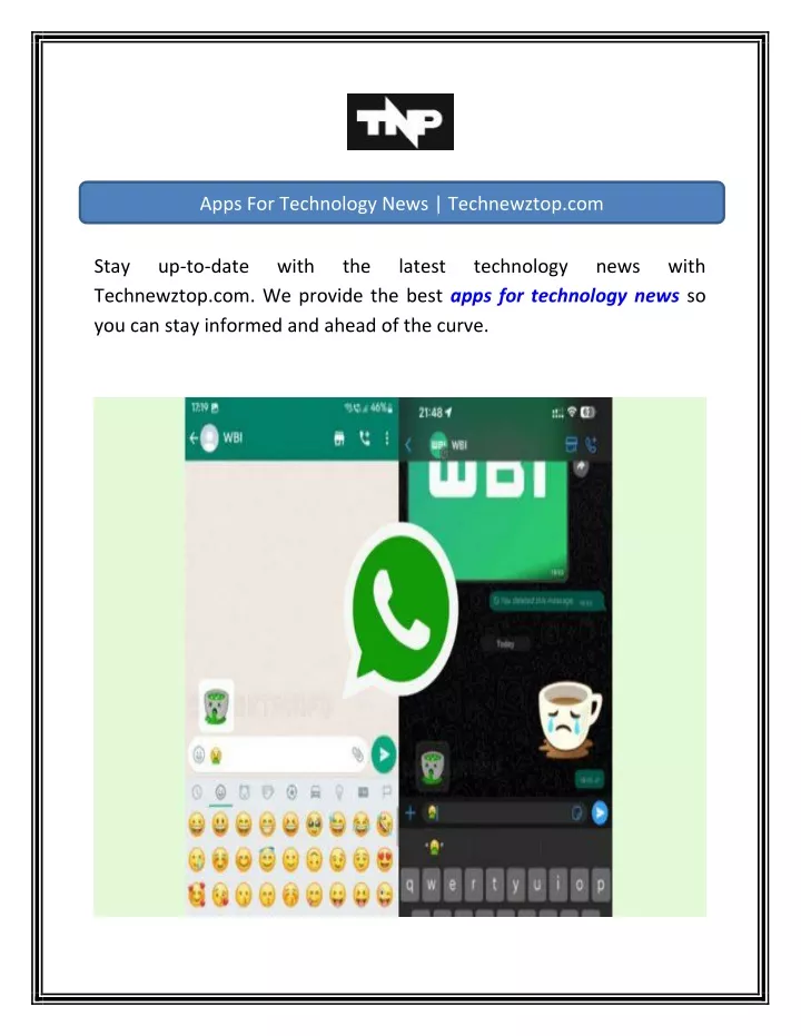 apps for technology news technewztop com