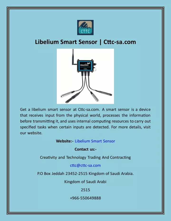 libelium smart sensor cttc sa com