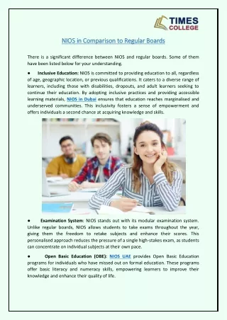 nios in comparison to regular boards nios
