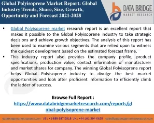 Polyisoprene -Chemical Material