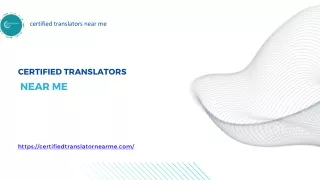 certified translators near me
