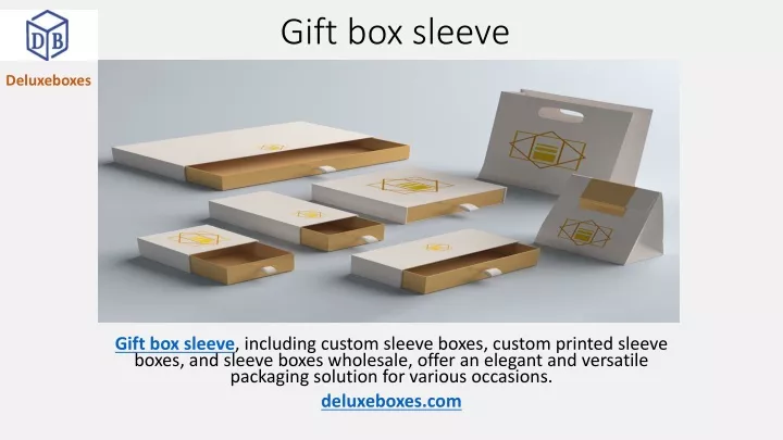 gift box sleeve