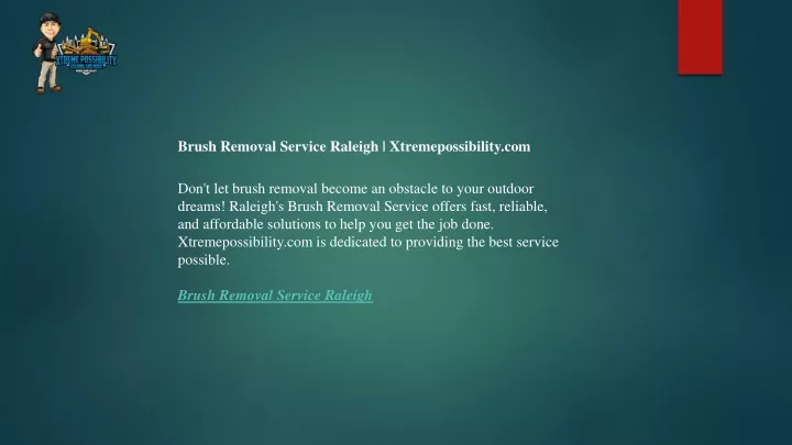 brush removal service raleigh xtremepossibility