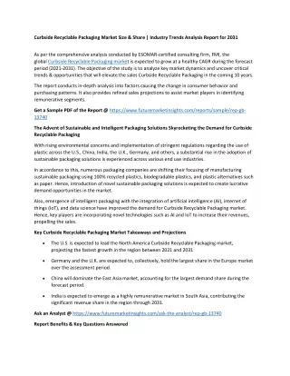 curbside recyclable packaging market size share