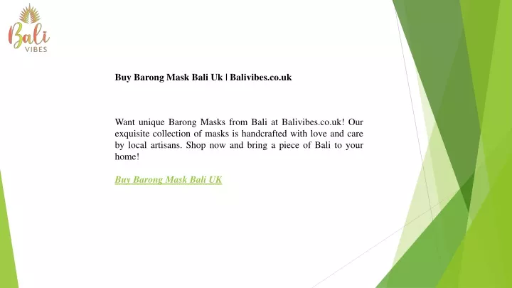 buy barong mask bali uk balivibes co uk