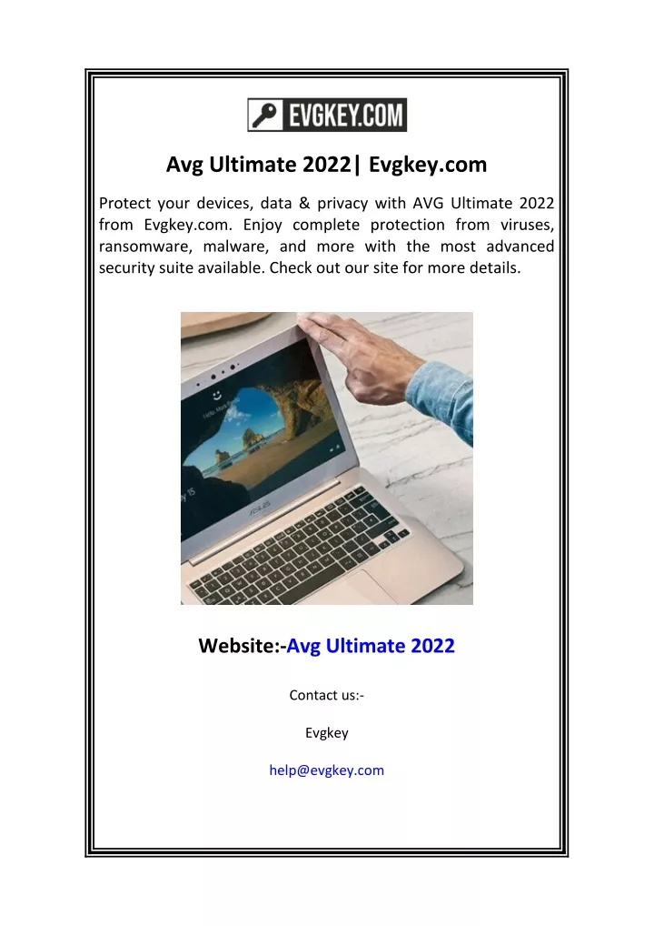 avg ultimate 2022 evgkey com